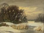 Schilderij van W.J. Pasman, Hillegom, Antiek en Kunst, Kunst | Schilderijen | Klassiek, Ophalen