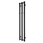 Designradiator TVS Kiro 3 Zwart 140 x 26.5 cm, Doe-het-zelf en Verbouw, Ophalen of Verzenden, Nieuw, Overige typen