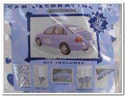 Decoratie kit trouwauto 15 delig Decoratie kit, Hobby en Vrije tijd, Knutselen, Nieuw, Ophalen of Verzenden