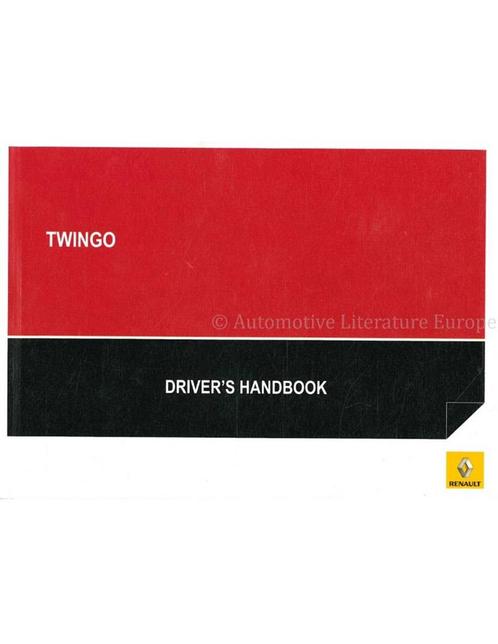 2011 RENAULT TWINGO INSTRUCTIEBOEKJE ENGELS, Auto diversen, Handleidingen en Instructieboekjes