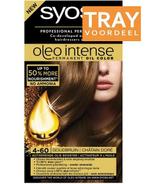 SYOSS OLEO INTENSE 4-60 GOUDBRUIN HAARVERF TRAY 3 X 1 STUK, Sieraden, Tassen en Uiterlijk, Uiterlijk | Haarverzorging, Verzenden