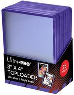 Toploaders Purple Border (25 stuks) | Ultra Pro - Trading, Nieuw, Verzenden
