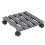 Plantentrolleys 2 st 30x30x7,5 cm HKC grijs (Tuinieren), Verzenden, Nieuw