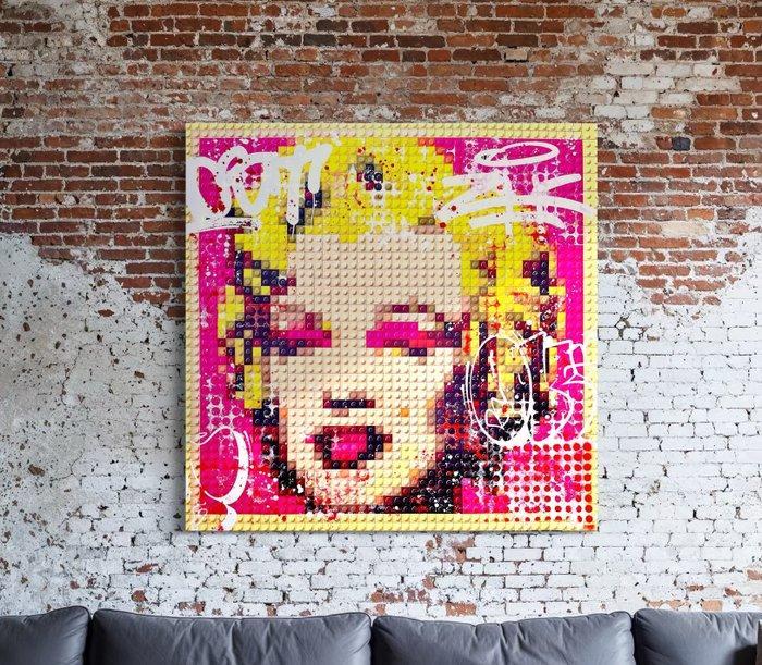 Moabit - Lego Glitch Series X Marilyn Monroe X Original, Antiek en Kunst, Kunst | Designobjecten