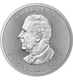 Canada. 5 Dollars 2025 The Wizard 1 Oz (.999)