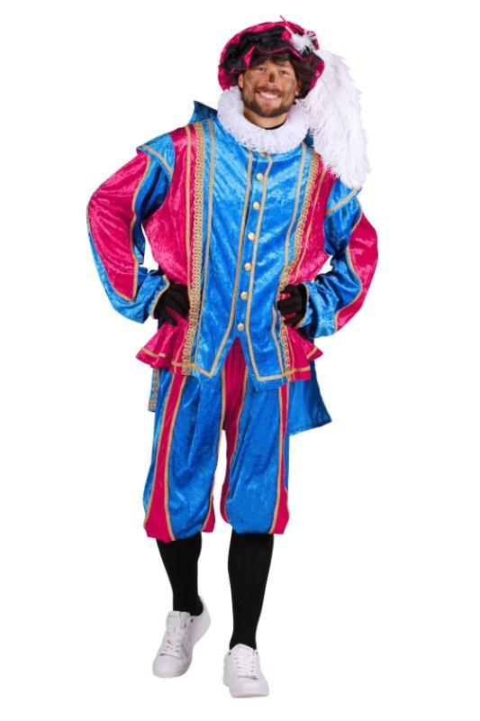 Pietenpak Bilbao met Cape Turquoise-Pink - M, Diversen, Sinterklaas, Verzenden