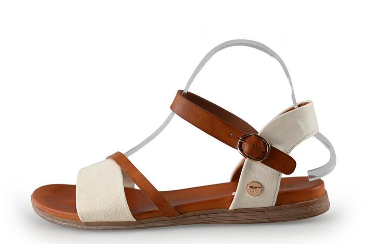 Mustang sandalen in maat 39 Wit | 10% korting, Kleding | Dames, Schoenen, Wit, Zo goed als nieuw, Sandalen of Muiltjes, Verzenden