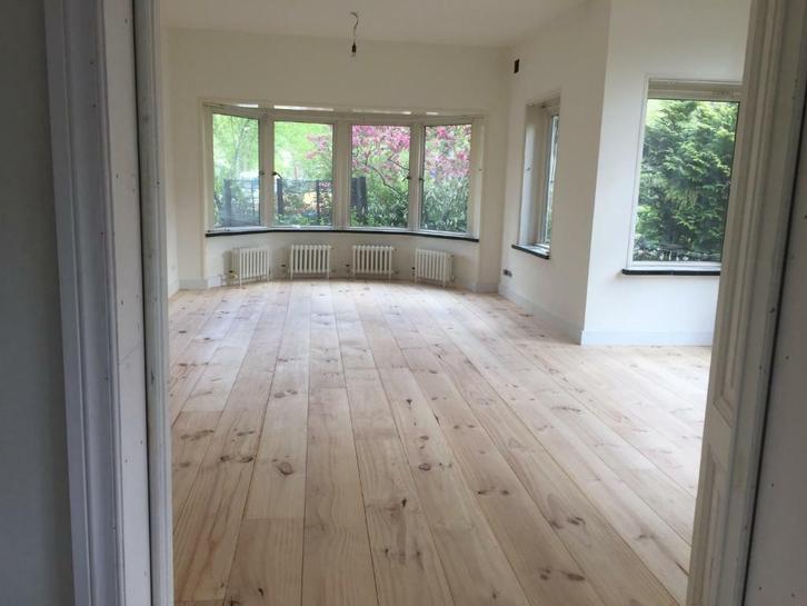 Grenen, bloed mooie vloerplanken, Houten vloer, Doe-het-zelf en Verbouw, Vloerdelen en Plavuizen, 10 tot 30 cm, 150 cm of meer