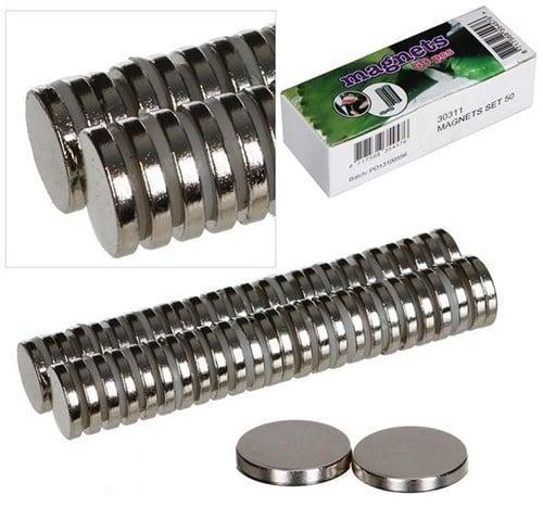 Corsagemagneet supersterk groter model set 50 stuks (25, Hobby en Vrije tijd, Knutselen, Nieuw, Ophalen of Verzenden