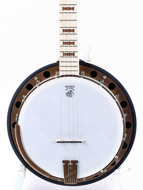 Deering Goodtime Two Deco Banjo 5-String (Folk & Bluegrass), Muziek en Instrumenten, Snaarinstrumenten | Banjo's, Overige typen