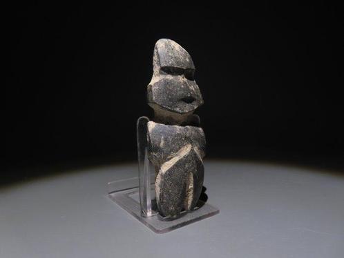 Mezcala, deelstaat Guerrero, Mexico Steen Idolfiguur., Verzamelen, Mineralen en Fossielen