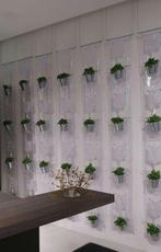 Modern Hangende mand (2) - PVC - Erbale muurplantdragers, Antiek en Kunst