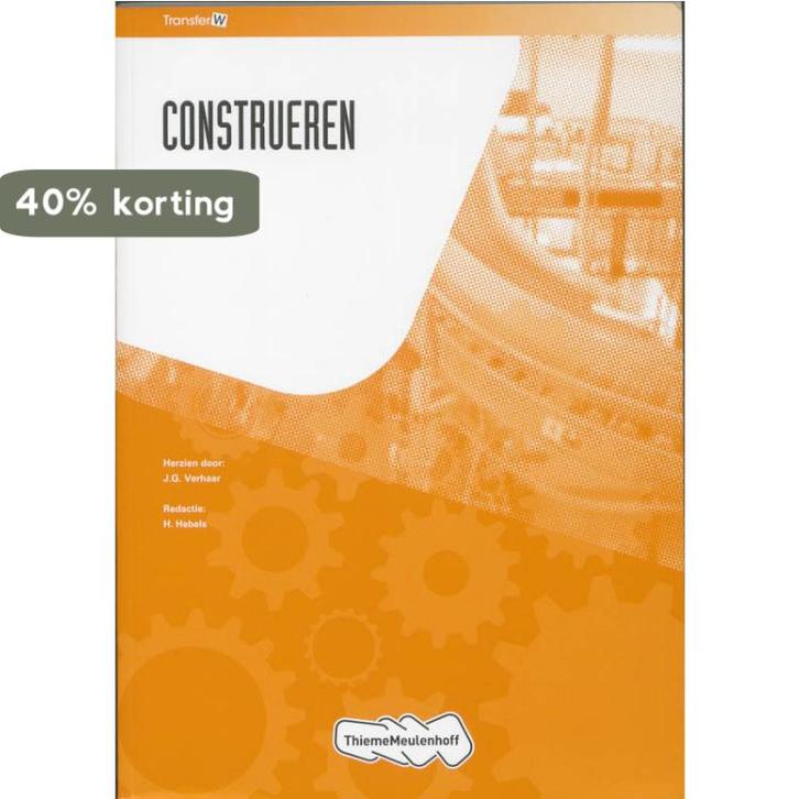 TransferW construeren 3 Werkboek 9789006901382 J.G. Verhaar, Boeken, Schoolboeken, Zo goed als nieuw, Verzenden