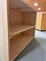 Steigerhouten Balie Deluxe - 130, Ophalen of Verzenden, Nieuw, Inclusief barstoelen