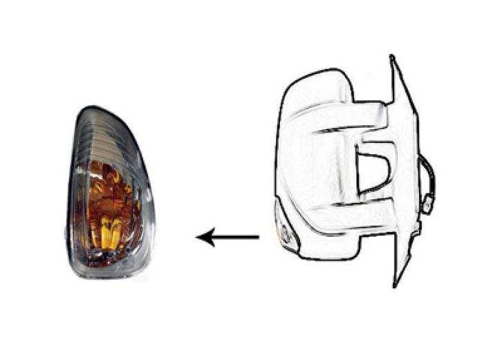 HOEK LAMP VOOR NISSAN NV400 2010- 4419995, Auto-onderdelen, Verlichting, Nieuw, Ophalen of Verzenden
