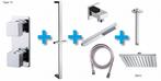One-Pack inbouwthermostaatset type 13 (20cm), Verzenden, Nieuw