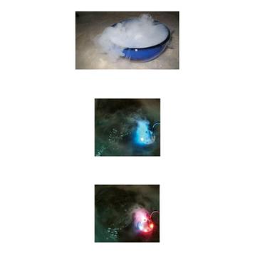 Mistmaker rook machine met lampjes in 3 kleuren 5 x 4 cm -..