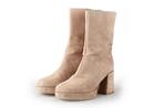 VIA VAI Enkellaarzen in maat 38 Beige | 10% extra korting, Kleding | Dames, Verzenden, Beige, Lage of Enkellaarzen, Zo goed als nieuw