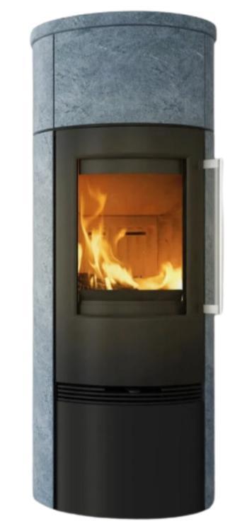 TT21RHS-HST houtkachel speksteen afgerond, Huis en Inrichting, Kachels, Vrijstaand, Nieuw, Hout, Ophalen of Verzenden