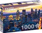Montreal Skyline by Night, Canada Puzzel (1000 stukjes) |, Hobby en Vrije tijd, Verzenden, Nieuw