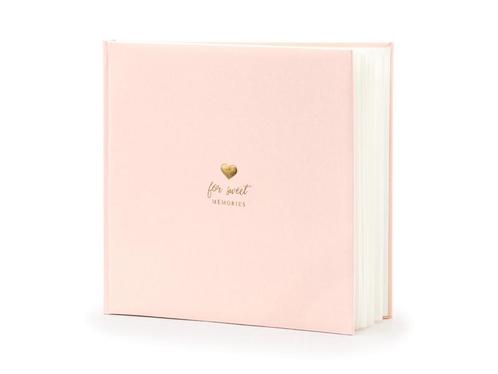Gastenboek Sweet Memories 20,5cm, Hobby en Vrije tijd, Feestartikelen, Nieuw, Verzenden