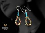 Oude Egypte, tweede tussenperiode faience kralenset (ketting