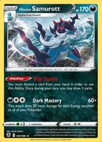 Hisuian Samurott 100/189 holo Astral Radiance, Ophalen of Verzenden, Nieuw, Losse kaart, Foil