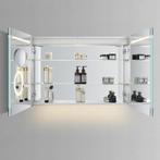 HIPP Design spiegelkast - Horizontale LED Banen - Indirecte, Huis en Inrichting, Ophalen of Verzenden, Nieuw