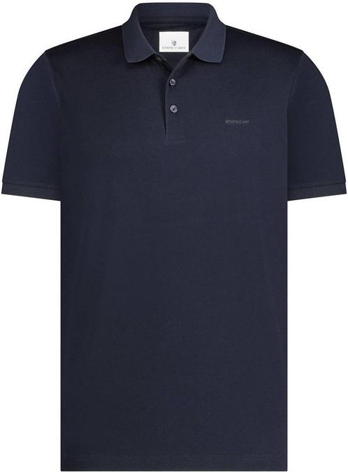 State of Art Poloshirt Mercerized Piqué Navy maat 4XL Heren, Kleding | Heren, Polo's, Blauw, Nieuw, Verzenden