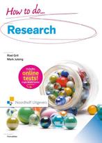 9789001861230 How to do research | Tweedehands, Verzenden, Zo goed als nieuw, Roel Grit