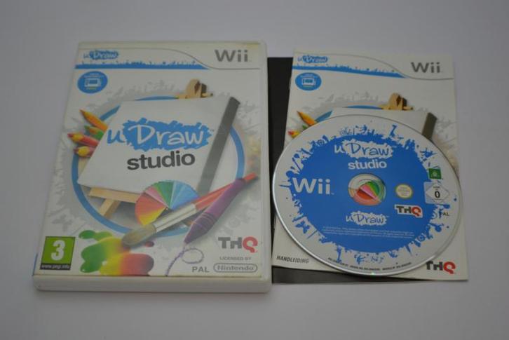 U Draw Studio - Instant Artist (Wii HOL CIB), Spelcomputers en Games, Games | Nintendo Wii, Zo goed als nieuw, Verzenden