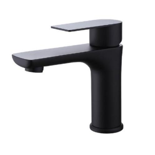 Zwarte wastafelkraan | Modern design | Mengkraan 15 cm hoog, Doe-het-zelf en Verbouw, Sanitair, Nieuw, Rvs, Kraan, Verzenden