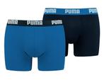 Puma - Basic Boxer 2P - Boxershort Blauw - XL, Kleding | Heren, Ondergoed