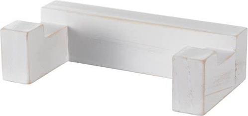 Haceka - Haceka Foresc whitewash Haak dubbel wit, Huis en Inrichting, Badkamer | Badtextiel en Accessoires, Wit, Nieuw, Ophalen of Verzenden