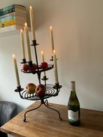 Kaarsenhouder - étagère smeedijzer, Antiek en Kunst