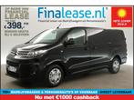 Citroën Jumpy 2.0 BlueHDI L3H1 DC 6 Pers 2xSchuifdeur €398pm, Auto's, Citroën, Zwart, Nieuw, Lease