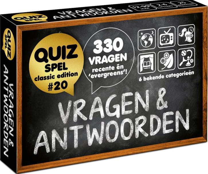 Trivia Vragen & Antwoorden - Classic Edition #20 | Puzzles &, Hobby en Vrije tijd, Gezelschapsspellen | Kaartspellen, Nieuw, Verzenden