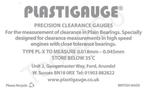 Precisie-afstandsmeter Plastigauge, Auto diversen, Verzenden, Nieuw