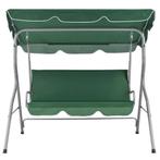 Hollywood Schommelstoel , schommelbank - 3 zits - Groen, Tuin en Terras, Tuinstoelen, Verzenden, Nieuw