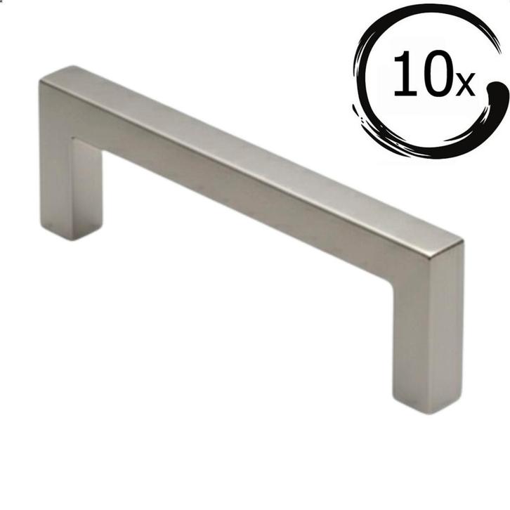 10X Handgreep / Meubelgreep Dallas 128 mm RVS, Huis en Inrichting, Woonaccessoires | Kapstokken, Nieuw, Verzenden