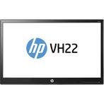 HP VH22 - 22 inch - 1920x1080 - DP - DVI - VGA - Zwart - Zon, Verzenden, Nieuw