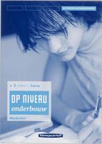 Op Niveau Onderbouw 2 Vmbo-t/Havo Differentiatiewerkboek, Boeken, Ophalen of Verzenden, Nieuw