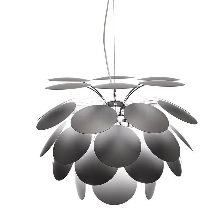 Marset Discocø³ Hanglamp, grijs - ø¸68 cm (Hanglampen), Huis en Inrichting, Lampen | Hanglampen, Nieuw, Verzenden