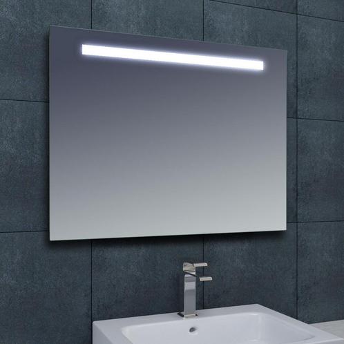 Spiegel Wiesbaden Tigris met LED verlichting en schakelaar, Doe-het-zelf en Verbouw, Sanitair, Bad, Nieuw, Ophalen of Verzenden