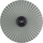 Wandklok Sensu - XL Staal Groen - Ø50cm, Huis en Inrichting, Ophalen of Verzenden, Zo goed als nieuw