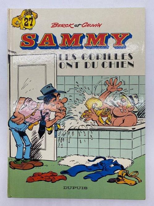 Sammy T27 - Les Gorilles ont du chien + dédicace - C - 1, Boeken, Stripboeken