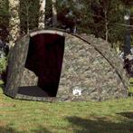 vidaXL Vistent 5-persoons waterdicht camouflage, Caravans en Kamperen, Verzenden, Nieuw, Tot en met 2