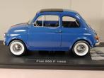 KK-Scale 1:12 - Model sedan - Fiat 500 F 1968 - donkerblauw, Hobby en Vrije tijd, Modelauto's | 1:5 tot 1:12, Nieuw