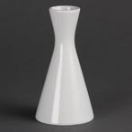 Wit Porselein Vaasje 14CM | 6 stuks, Verzenden