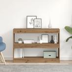 vidaXL Boekenplank/Room Divider - Artisan Eiken - 100x30x72, Huis en Inrichting, Kasten | Boekenkasten, Verzenden, Nieuw, Overige houtsoorten